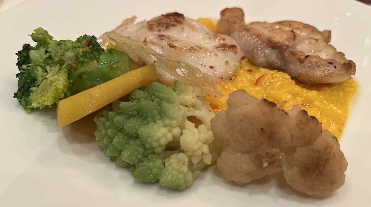 Seeteufel auf Orangen-Safranrisotto (&copy;Foto. Martin Schmitz)